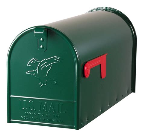 ebay metal post box|heavy duty metal mailbox.